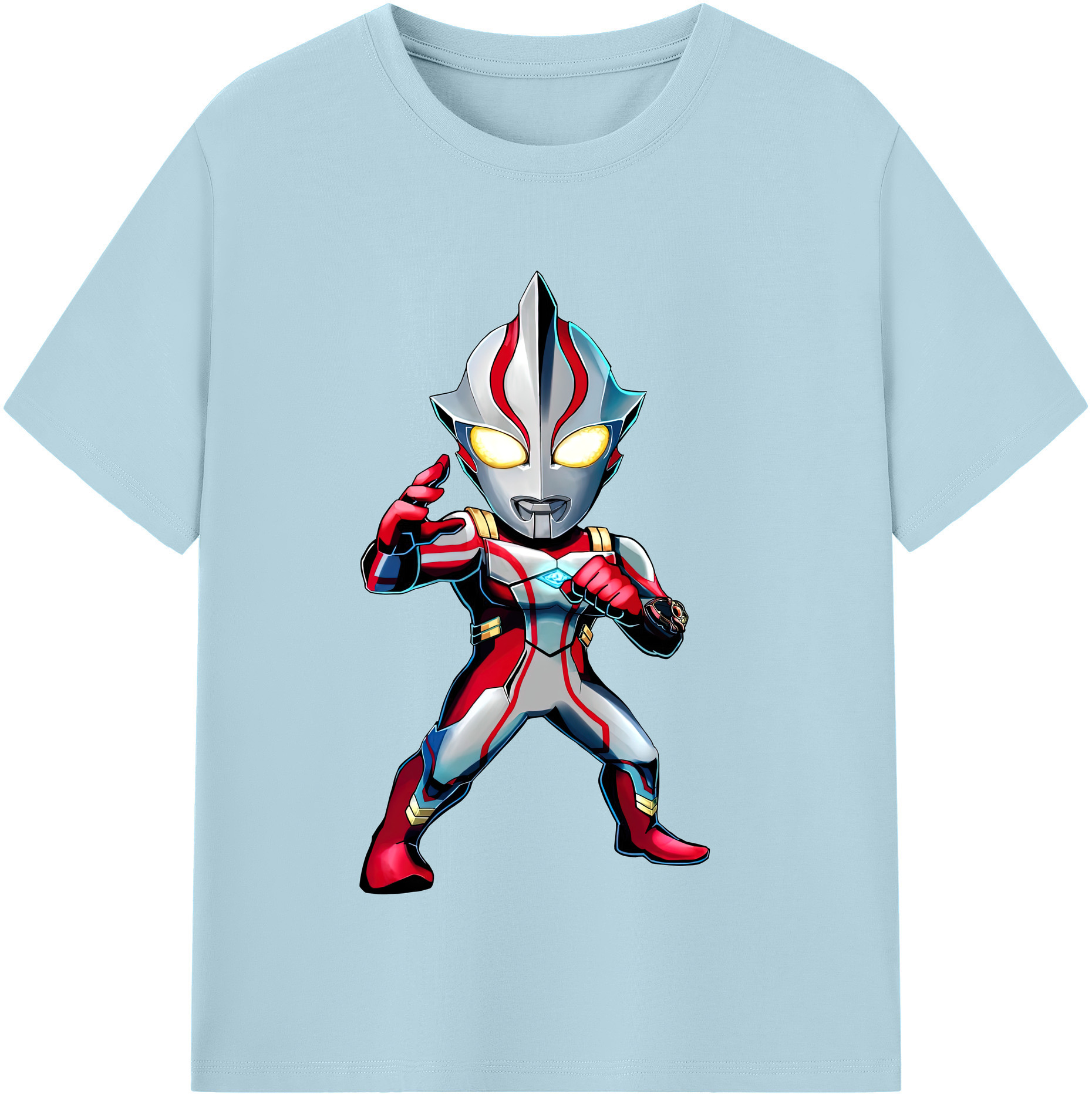 （画像用） ウルトラマン Ultraman 綿100％半袖Tシャツ（フロントプリント）